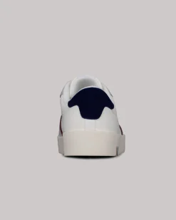 Ben Sherman Shoes^Richmond Sneaker - White British Navy White/British Navy/Modred/Wwht