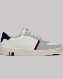 Ben Sherman Shoes^Richmond Sneaker - White British Navy White/British Navy/Modred/Wwht