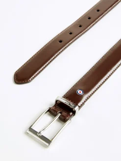 Ben Sherman Accessories^Scotty Leather Dress Belt - Brown