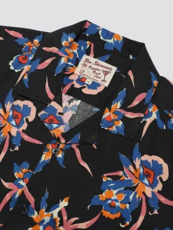 Ben Sherman Shirts^Signature Botanical Print - Black