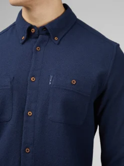Ben Sherman Shirts^Signature Boucle Shirt Shirt - Dark Navy