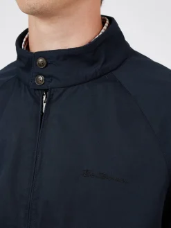 Ben Sherman Outerwear & Jackets^Signature Harrington Jacket - Dark Navy