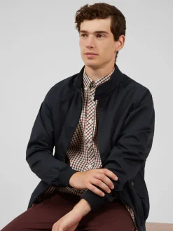 Ben Sherman Outerwear & Jackets^Signature Harrington Jacket - Dark Navy