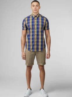 Ben Sherman Shirts^Signature Irregular Check Shirt - Twilight Denim