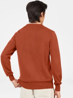 Ben Sherman Sweaters & Knits^Signature Knitted Crewneck Sweater - Cinnamon