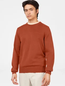 Ben Sherman Sweaters & Knits^Signature Knitted Crewneck Sweater - Cinnamon