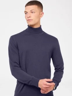 Ben Sherman Sweaters & Knits^Signature Knitted Roll Neck Sweater - Ink