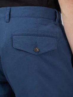 Ben Sherman Pants & Shorts^Signature Linen Shorts - Blue Blue Denim