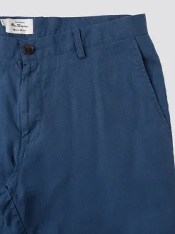 Ben Sherman Pants & Shorts^Signature Linen Shorts - Blue Blue Denim