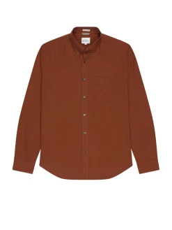 Ben Sherman Shirts^Signature Long-Sleeve Oxford Shirt - Burnt Orange