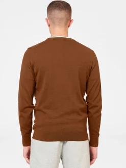 Ben Sherman Sweaters & Knits^Signature Merino Crewneck Sweater - Utility Brown