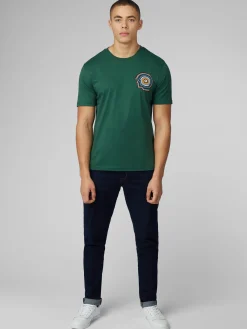 Ben Sherman T-Shirts & Tees^Signature Mod Head Tee - Green