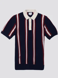 Ben Sherman Sweaters & Knits^Signature Mod Knitted Rugby - Dark Navy