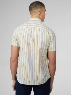Ben Sherman Shirts^Signature Mod Stripe Shirt - Fog
