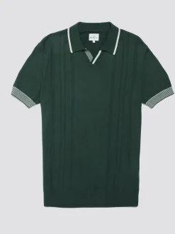 Ben Sherman Sweaters & Knits^Signature Open Neck Polo - Green
