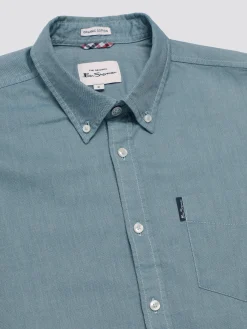 Ben Sherman Shirts^Signature Oxford - Long Sleeve - Teal
