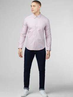 Ben Sherman Shirts^Signature Oxford Long Sleeve - Violet