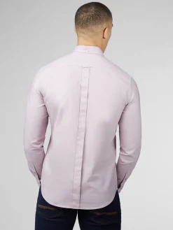 Ben Sherman Shirts^Signature Oxford Long Sleeve - Violet