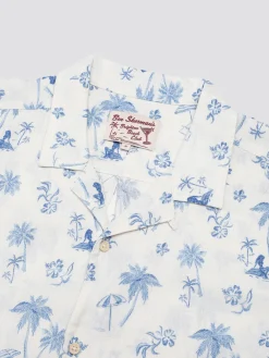 Ben Sherman Shirts^Signature Resort Print Shirt - Ivory