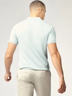 Ben Sherman Sweaters & Knits^Signature Short Sleeve Polo - Pale Blue