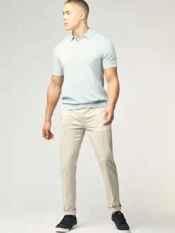 Ben Sherman Sweaters & Knits^Signature Short Sleeve Polo - Pale Blue