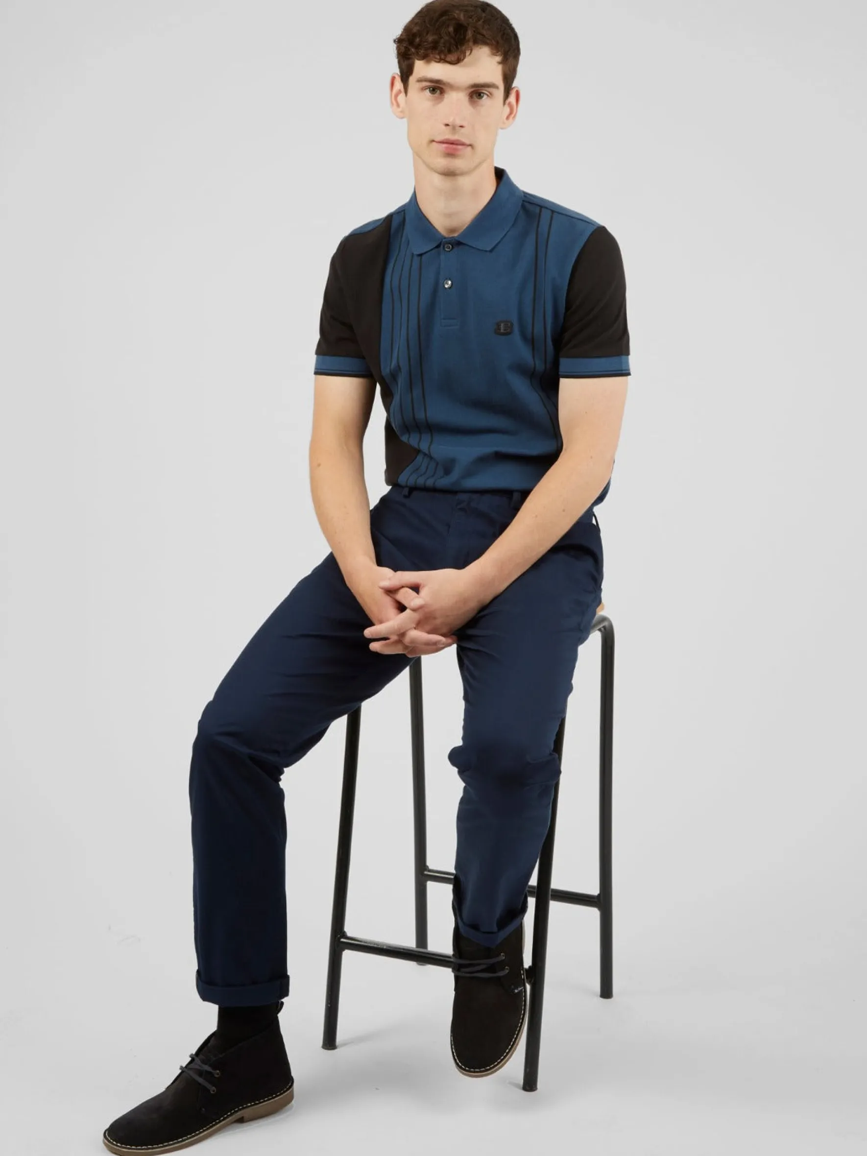 Ben Sherman Pants & Shorts^Signature Slim Stretch Chino Pant - Dark Navy
