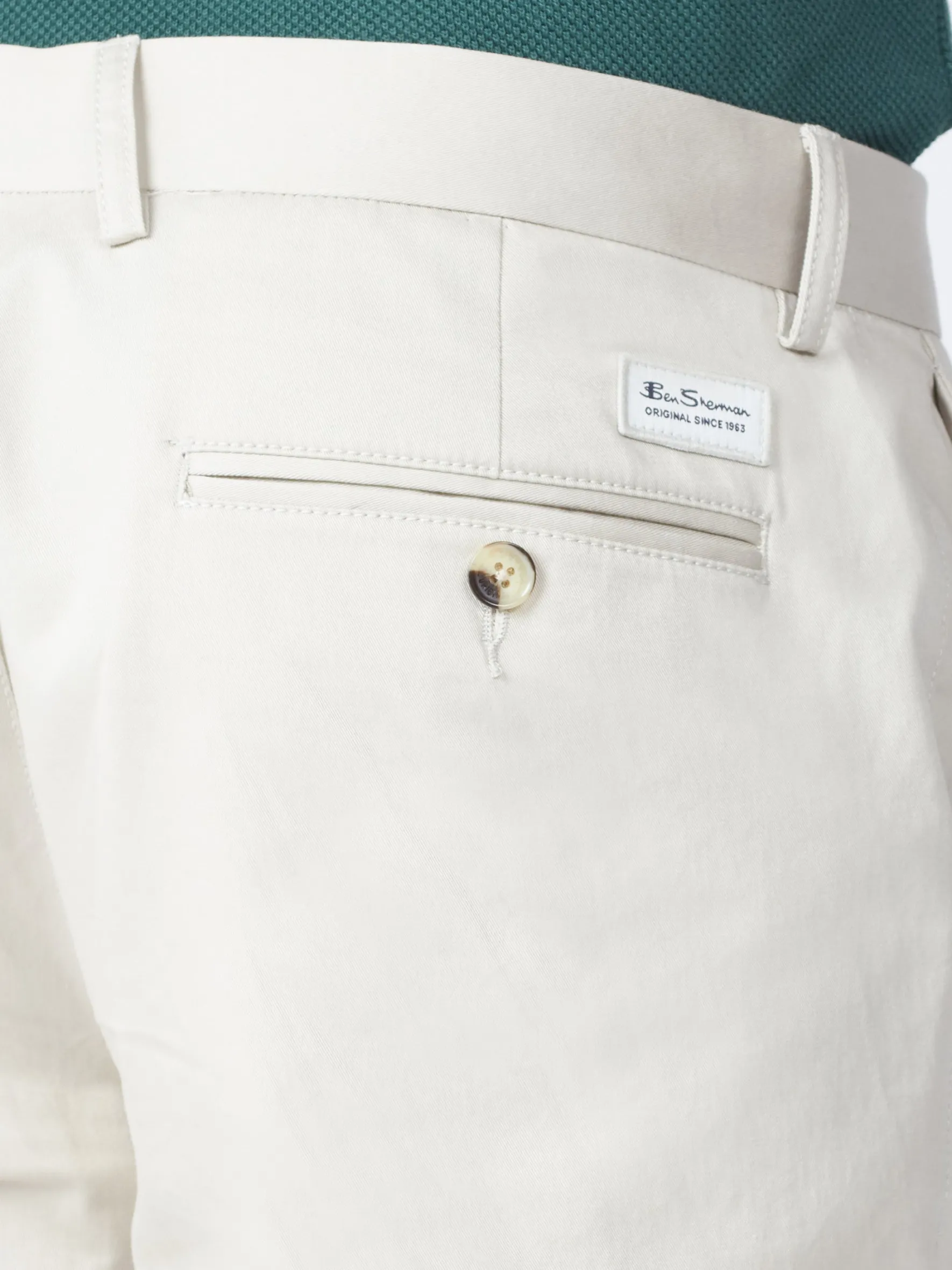 Ben Sherman Pants & Shorts^Signature Slim Stretch Chino Pant - Putty