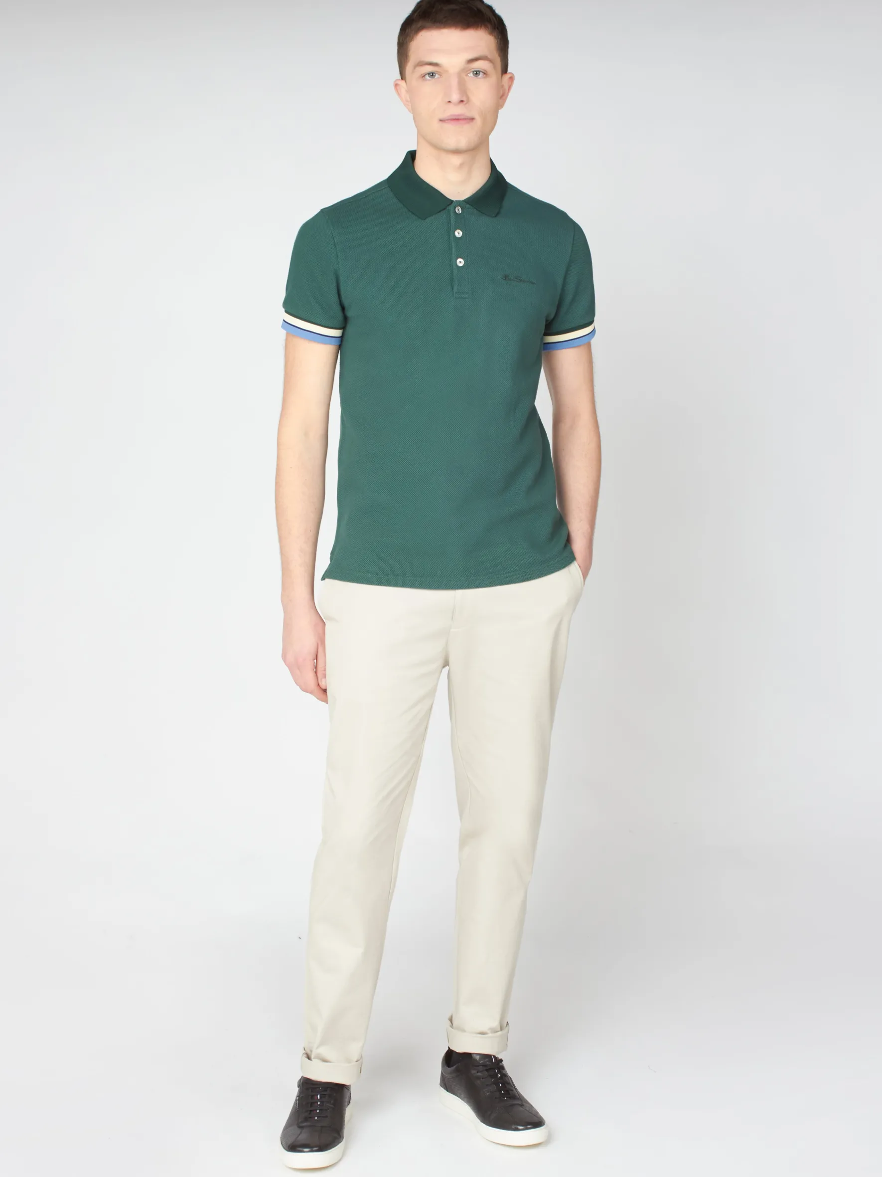 Ben Sherman Pants & Shorts^Signature Slim Stretch Chino Pant - Putty