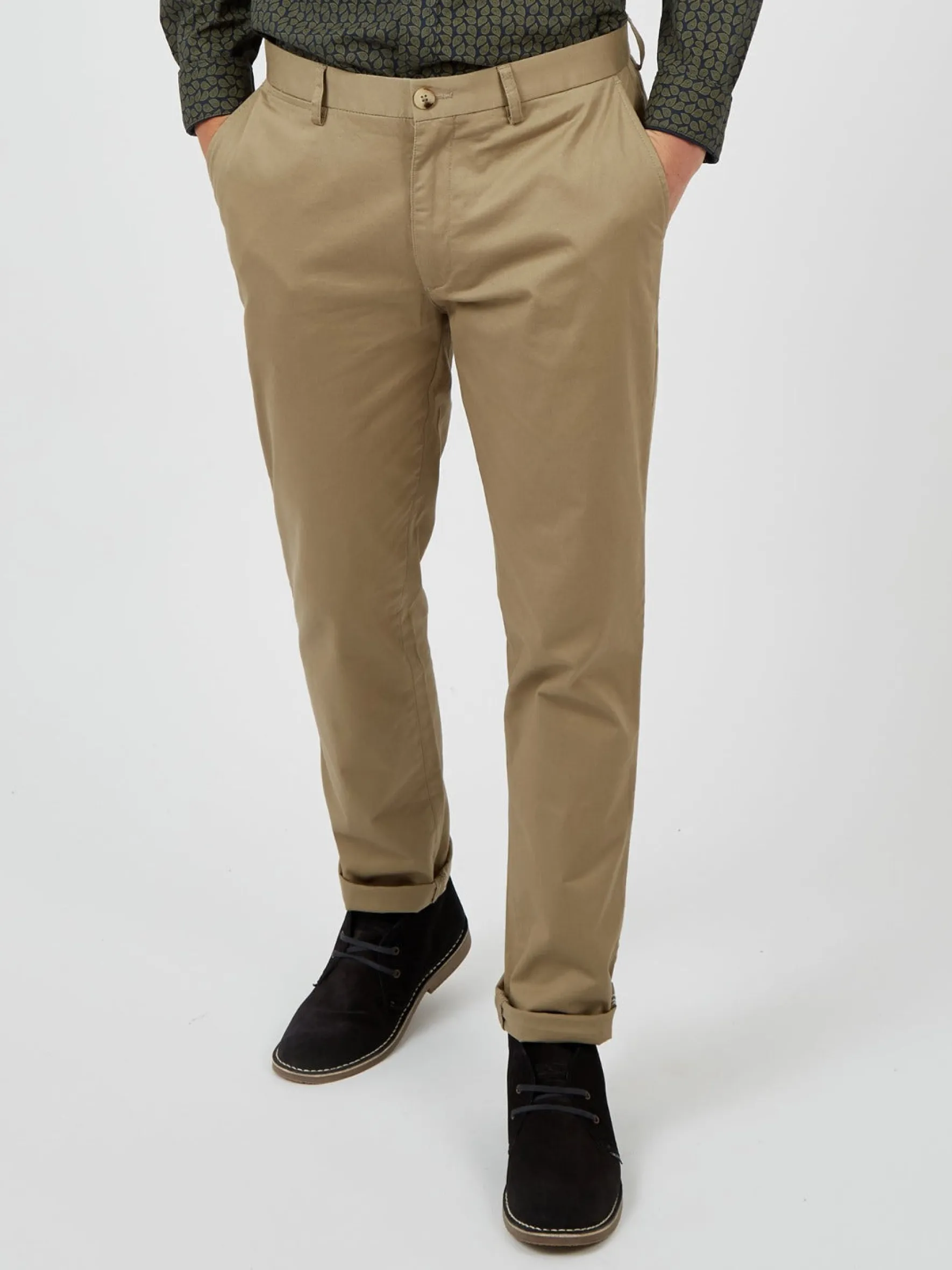 Ben Sherman Pants & Shorts^Signature Slim Stretch Chino Pant - Stone