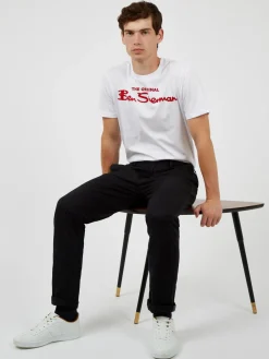 Ben Sherman Pants & Shorts^Signature Slim Stretch Chino Pant - Black Default Title