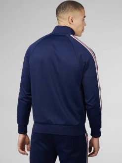 Ben Sherman Outerwear & Jackets^Signature Taped Tricot Track Top - Marine