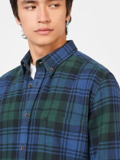 Ben Sherman Shirts^Signature Tartan Check Shirt - Fraser Green