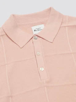 Ben Sherman Sweaters & Knits^Signature Textured Polo - Pale Pink