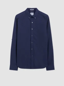 Ben Sherman Shirts^St. Ives Resort Oxford Shirt - Navy Indigo Navy