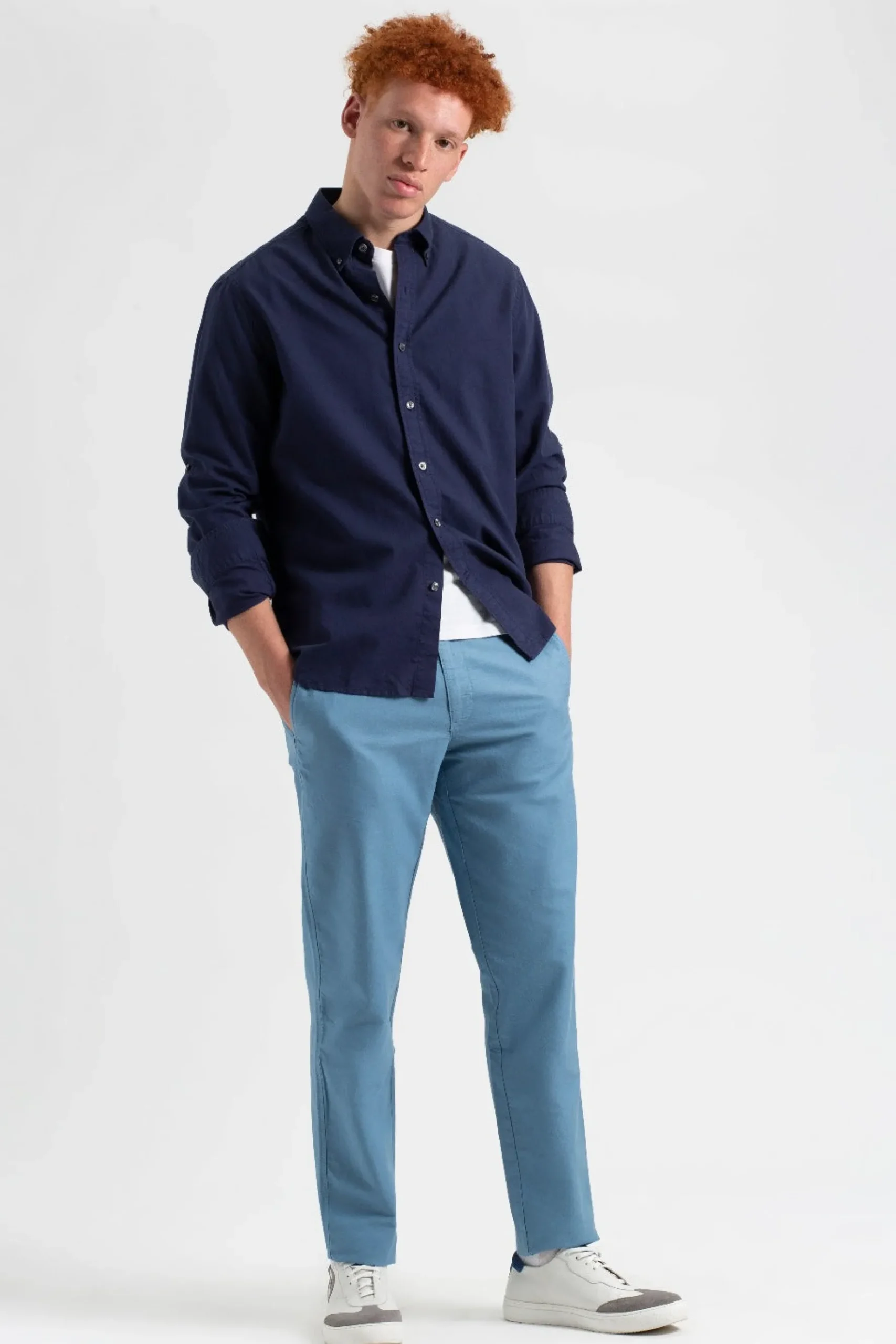 Ben Sherman Shirts^St. Ives Resort Oxford Shirt - Navy Indigo Navy