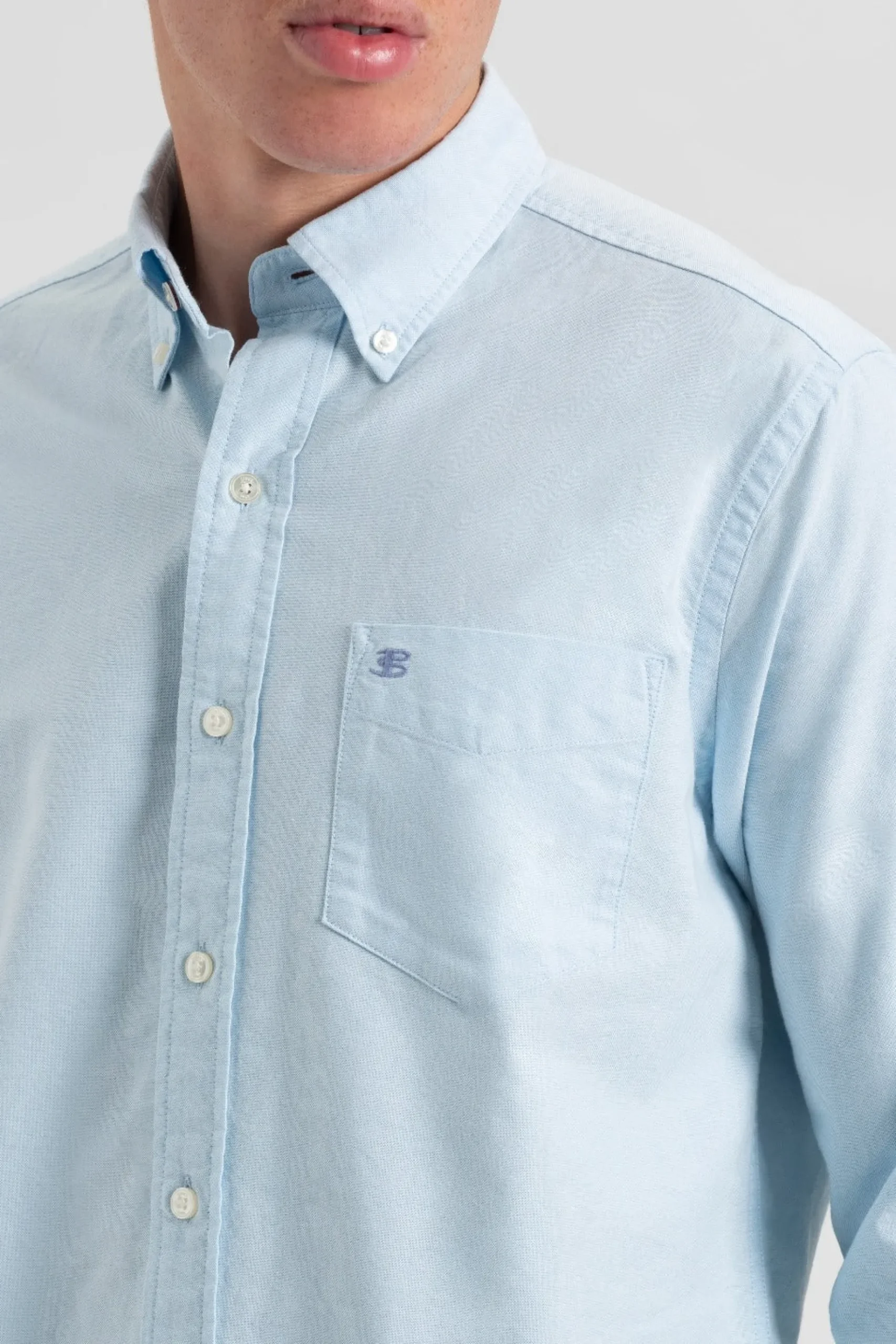 Ben Sherman Shirts^St. Ives Resort Oxford Shirt - Sky Sky Blue