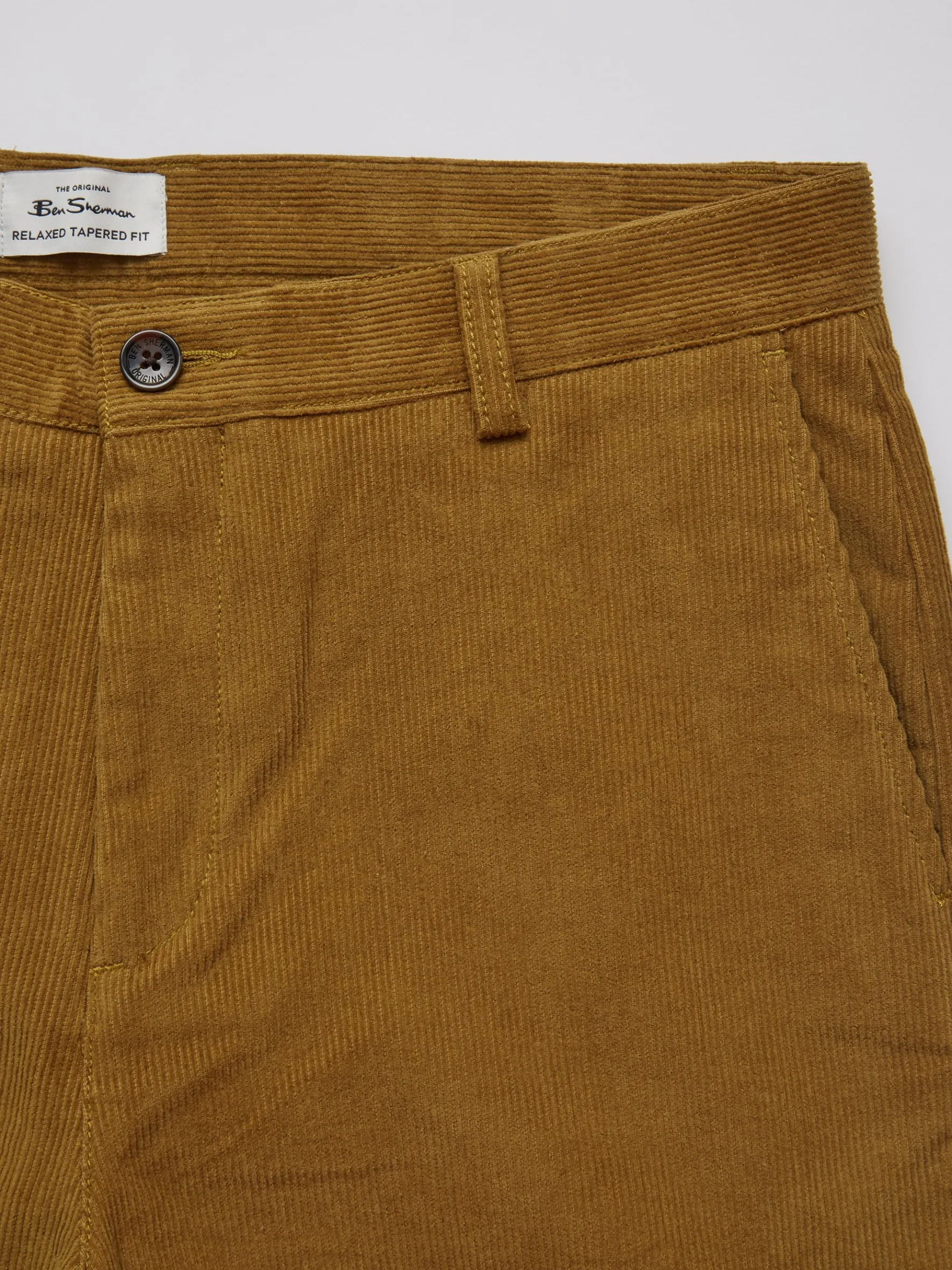 Ben Sherman Pants & Shorts^Tapered Corduroy Trouser - Bronze