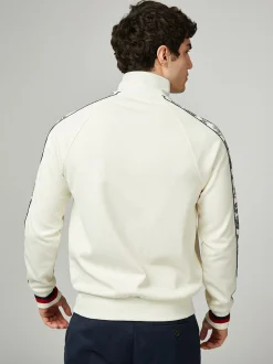 Ben Sherman Outerwear & Jackets^Team GB Taped Track Top - Ivory