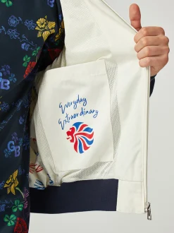 Ben Sherman Outerwear & Jackets^Team GB Taped Track Top - Ivory