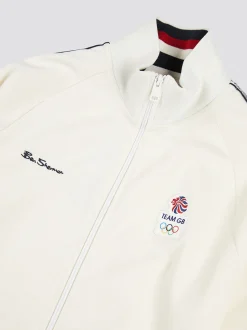 Ben Sherman Outerwear & Jackets^Team GB Taped Track Top - Ivory