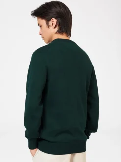 Ben Sherman Sweaters & Knits^Textured Crewneck Sweater - Dark Green