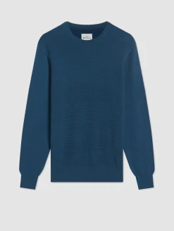 Ben Sherman Sweaters & Knits^Textured Crewneck Sweater - Indigo