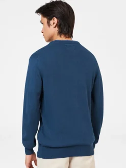 Ben Sherman Sweaters & Knits^Textured Crewneck Sweater - Indigo