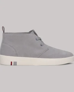 Ben Sherman Shoes^Thames Chukka Boot - Alloy Alloy/Whisper White/Mod Red