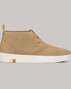 Ben Sherman Shoes^Thames Chukka Boot - Tan Tan/Whisper White/Yellow