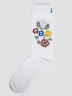 Ben Sherman Accessories^The Greatest Team Happy Socks White