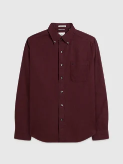 Ben Sherman Shirts^Uniform Flannel Shirt - Merlot