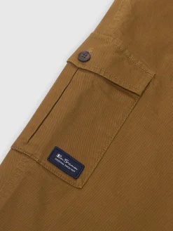 Ben Sherman Pants & Shorts^Utility Woven Jogger Pant - Brown
