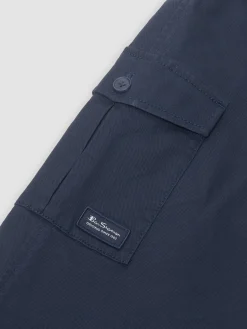 Ben Sherman Pants & Shorts^Utility Woven Jogger Pant - Navy