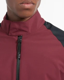 Ben Sherman Outerwear & Jackets^Waterproof Harrington Jacket - Burgundy